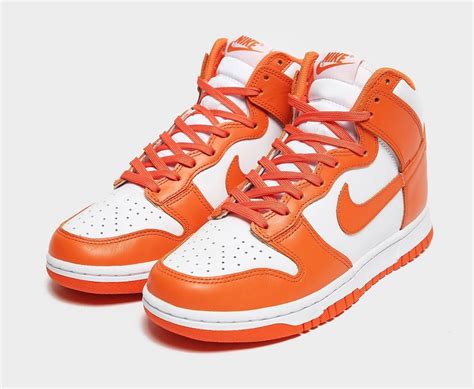 high top Syracuse dunks